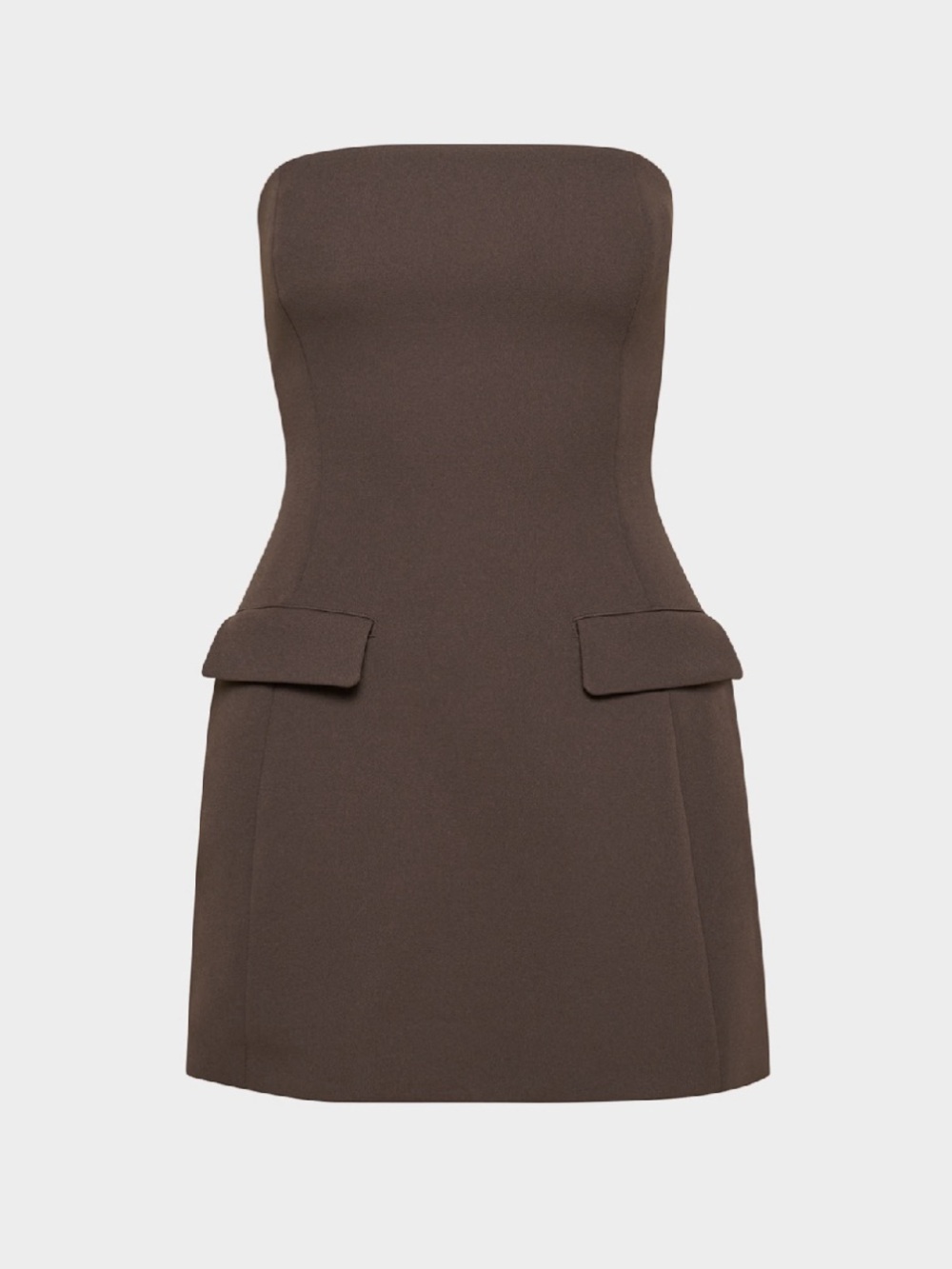 Babaton FigureKnit Gigi Dress in black